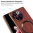 Vaku ® Vivo V30e 5G Diamond Plume Pattern Magnetic Magsafe Matte Soft-Touch Texture Back Cover