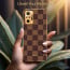 Vaku ® Redmi Note 10 Pro Max Cheron Series Leather Stitched Gold Electroplated Soft TPU Back Cover