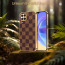 Vaku ® Samsung Galaxy A22 4G Cheron Leather Electroplated Soft TPU Back Cover