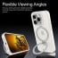 eller santé ® Apple iPhone 15 Pro Max Castros MagPro With Magnetic Alloy Ring Metal Kickstand Scratch Resistant Certified Mag-Safe Protection Cover