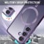 Vaku ® Samsung Galaxy S24 Luxury Electroplated Magnetic Magsafe Camera Protection TPU Back Cover Case