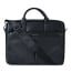 Vaku Luxos ® MCQUINN Carbon 14 inch Laptop Bag Premium PU Leather Laptop Sleeve Messenger Bag For Men and Women