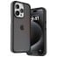 eller santé ® Apple iPhone 15 Pro Max Elemento Drop Protection, Shockproof Guard Corner Frosted Back Cover