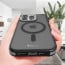 eller santé ® Apple iPhone 15 Pro Max Elemento MagPro Drop Protection Shockproof Guard Corner Frosted Certified Mag-Safe Back Cover