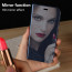 Vaku ® Samsung Galaxy Note 8 Mirror Smart Awakening Folio Metal Electroplated PC Flip Cover