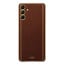 Vaku ® Samsung Galaxy A54 Luxemberg Series Leather Stitched Gold Electroplated Soft TPU Back Cover