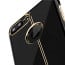 Shengo ® Apple iPhone 7 Plus Piano Black Liner Series 2K Electroplated Finish Logo Display TPU Back Cover