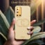 Vaku ® Vivo V19 Skylar Leather Pattern Gold Electroplated Soft TPU Back Cover