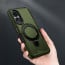 Vaku ® Oppo A78 5G Astor Military Grade Armor Protective Case with Ring Bracket Kickstand Back cover