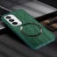 Vaku ® Oppo Reno12 Pro Diamond Plume Pattern Magnetic Magsafe Matte Soft-Touch Texture Back Cover