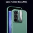 Vaku ® Samsung Galaxy S23 FE Rime Frosted Translucent Camera Protector Case with Built-in Stash Stand Back Cover