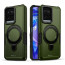 Vaku ® Vivo Y21A Astor Military Grade Armor Protective Case with Ring Bracket Kickstand Back cover