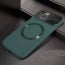 Vaku ® Apple iPhone 15 Premium Polarized Leather Texture Full Lens Protection Silicon Back Cover Case