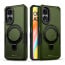 Vaku ® Oppo A58 Astor Military Grade Armor Protective Case with Ring Bracket Kickstand Back cover