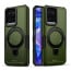 Vaku ® Vivo Y21 Astor Military Grade Armor Protective Case with Ring Bracket Kickstand Back cover