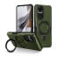 Vaku ® Oppo Reno10 Pro 5G Astor Military Grade Armor Protective Case with Ring Bracket Kickstand Back cover