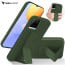 Vaku ® Vivo Y21e Harbor Grip Multi-Functional Magnetic Vertical & Horizontal Stand Case TPU Back Cover