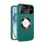 Vaku ® Apple iPhone 15 Plus Polarized Magnetic Magpro Camera Lens Protector Logo Hole Back Cover