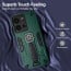 Vaku ® Vivo Y35 4G Valor Military Grade Armor Case with Built-in Kickstand Shockproof Back Cover