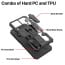 Vaku ® Samsung Galaxy A54 5G Vanguard Military Grade Armor Case with Metal Belt Clip Kickstand Back Cover