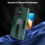 Vaku ® Vivo Y55s 5G Valor Military Grade Armor Case with Built-in Kickstand Shockproof Back Cover
