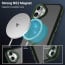 eller santé ® Apple iPhone 16 Plus Elemento MagPro Drop Protection Shockproof Certified Mag-Safe Guard Corner Frosted Back Cover