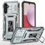 Vaku ® Samsung Galaxy A34 5G Aegis Armor Slide Camera Protection Magnetic Ring Holder Kickstand Back Cover