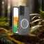 Vaku ® Samsung Galaxy A33 5G Astrid Luxury PU Leather Electroplated Magnetic Magsafe Shockproof Bumper Protective Back Cover