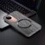 Vaku ® Vivo V40e 5G Diamond Plume Pattern Magnetic Magsafe Matte Soft-Touch Texture Back Cover