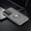 Vaku ® Samsung Galaxy S24 FE Regal Shield Metal Lion Engraved Leather Protective Back Cover