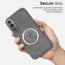 Vaku ® OnePlus Nord CE4 Astrid Luxury PU Leather Electroplated Magnetic Magsafe Shockproof Bumper Protective Back Cover