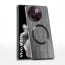 Vaku ® Vivo V30e 5G Diamond Plume Pattern Magnetic Magsafe Matte Soft-Touch Texture Back Cover