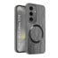 Vaku ® Samsung Galaxy S24 Diamond Plume Pattern Magnetic Magsafe Matte Soft-Touch Texture Back Cover