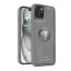 Vaku ® Apple iPhone 15 Plus Regal Shield Metal Lion Engraved Leather Protective Back Cover