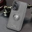 Vaku ® Oppo A3 Pro 5G Regal Shield Metal Lion Engraved Leather Protective Back Cover