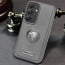 Vaku ® Samsung Galaxy A34 5G Regal Shield Metal Lion Engraved Leather Protective Back Cover