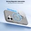 Vaku Luxos ® Apple iPhone 17 Zyden Magpro Scratch Resistant Military-Grade Protection Case With Metal Camera Ring Screen Protector Shockproof Back Cover