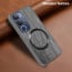 Vaku ® Vivo Y29 5G Diamond Plume Pattern Magnetic Magsafe Matte Soft-Touch Texture Back Cover