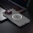 Vaku ® Vivo V30e 5G Astrid Luxury PU Leather Electroplated Magnetic Magsafe Shockproof Bumper Protective Back Cover