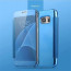 Vaku ® Samsung Galaxy S6 Mate Smart Awakening Mirror Folio Metal Electroplated PC Flip Cover