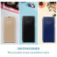 Vaku ®Samsung Galaxy A21S Mate Smart Awakening Mirror Folio Metal Electroplated PC Flip Cover