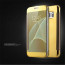 Vaku ® Samsung Galaxy Note 7 Mate Smart Awakening Mirror Folio Metal Electroplated PC Flip Cover