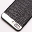 Comma ® Apple iPhone 7 Plus Luxurious Crocodile Leather Metallic Structural Shine Finish Back Cover