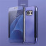 Vaku ® Samsung Galaxy C9 Pro Mate Smart Awakening Mirror Folio Metal Electroplated PC Flip Cover