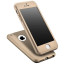 Ooxoo ® Apple iPhone 5 / 5S / SE 360 Full Protection Metallic Finish 3-in-1 Ultra-thin Slim Front Case + Tempered + Back Cover