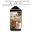 Vaku ® Vivo V15 Pro Mate Smart Awakening Mirror Folio Metal Electroplated PC Flip Cover