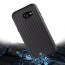 VAKU ® Samsung Galaxy A7 (2016) Synthetic Carbon Fiber with PU Back Shell Back Cover