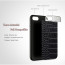 Comma ® Apple iPhone 8 Plus Luxurious Crocodile Leather Metallic Structural Shine Finish Back Cover