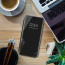 Vaku ® Redmi Note 8 Pro Mate Smart Awakening Mirror Folio Metal Electroplated PC Flip Cover