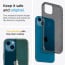 Vaku Luxos ® For Apple iPhone 13 mini Glassino Smoke Matte Shockproof Protective Phone Case Thin Back Cover[ Only Back Cover ]